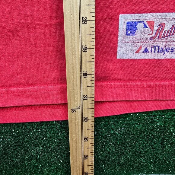 St Louis Cardinals Tshirt Mens XL Red Short Sleeve MLB Baseball Sports Patriotic - Picture 5 of 7